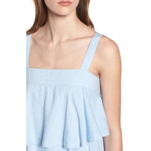 Tiered Line Ruffle Dress Summer Women Clothing