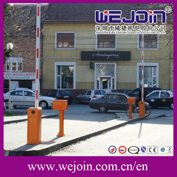 Straight Boom Vehicle Parking Barrier Gate Automatic Steel Housing 6S Speed