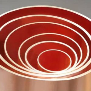 Seamless Copper Nickel Alloy Tube 419mm 16inch Large Diameter