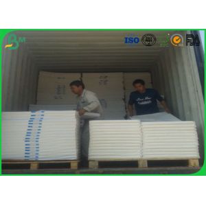 100% Wood Pulp Uncoated Woodfree Paper 70gsm 610 * 914mm For Notebook Printing