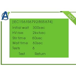 ASTM D877 D1816 Test Instrument Insulation Oil Dielectric Strength Tester