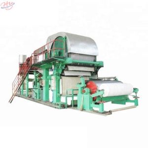 Quality 12.8*7.7*5.8m 2400mm Toilet Paper Manufacturing Machine for sale