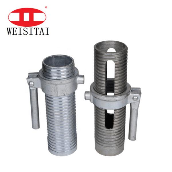 Buy 210mm Length Galvanized Fastening Prop Sleeve Scaffolding Replacement Parts at wholesale prices