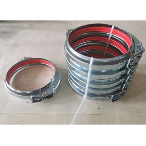 300mm Quick Release Lever Clamp Galvanized Ductwork Duct Clips With Lock