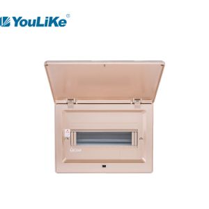 Flush Mount Domestic MCB Electrical Distribution Boards With Golden Cover