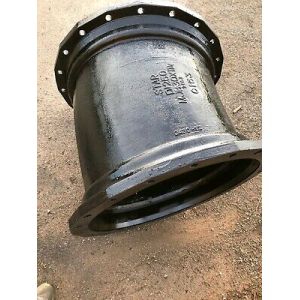 MJ Bend Cast Iron Pipe Fittings Ductile Iron ASTM A536 AWWA / ANSI C153