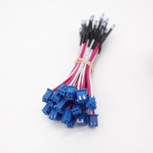 Car Remote Control JST 2pin Blue Indicator LED Wire Harness Professional Test