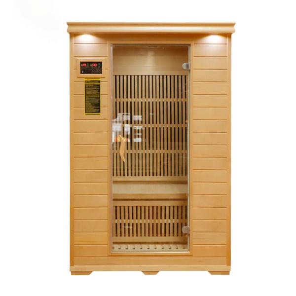 Carbon Fiber Heater Steam Sauna Room For Double Home Infared Traditional Personal Far Sauna Control Panel