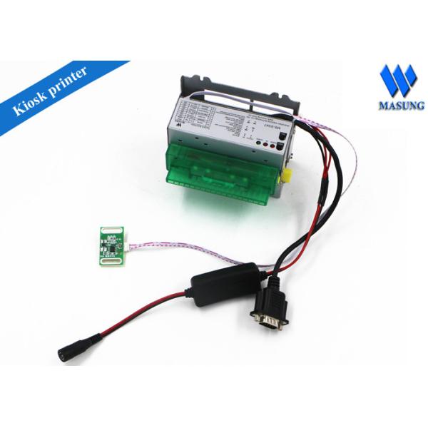 Parallel / USB Driver 3 Inch Thermal Ticket Printer Fast Speed For Parking