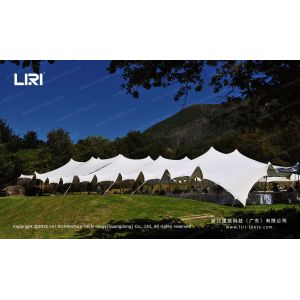 Waterproof Outdoor Wedding Stretch Tent For Party Events UV Resistant