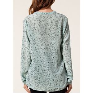 Casual Long Sleeve Womens Shirts Blouses , Cotton Anti-Wrinkle