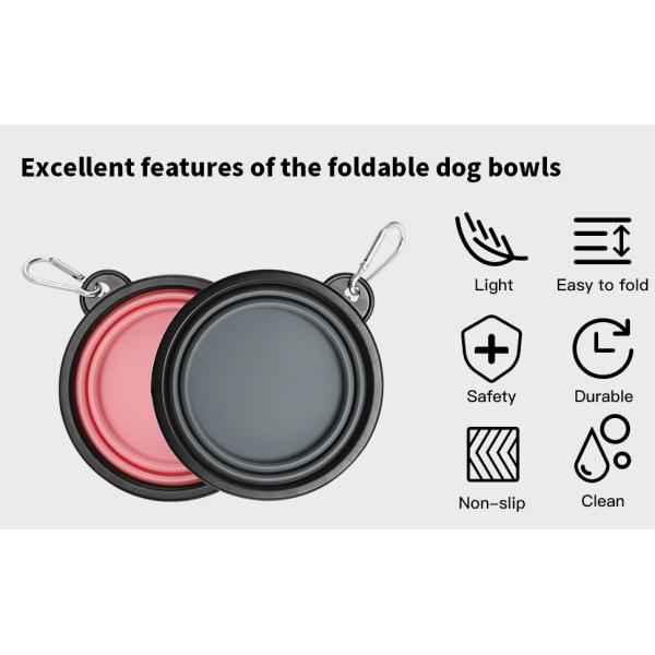 collapsible dog bowls