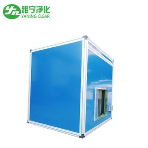 Low Noise Clean Room Ventilation Fresh Air Handling Unit With Horizontal Or