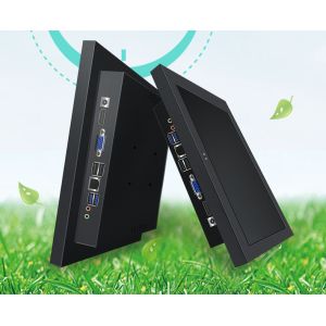 18.5 Inch J4125 Fanless Industrial Touch Panel PC Computer With 6 RS232
