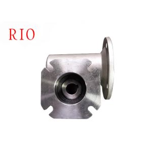304 Stainless Steel Worm Reduction Gearbox Flange Mounted Customized
