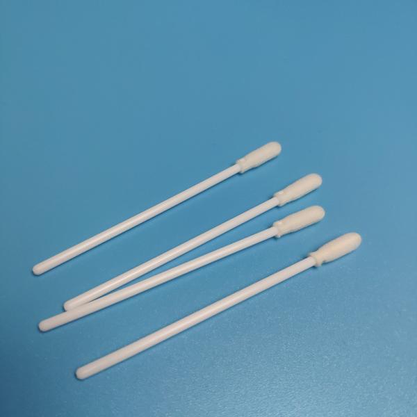 ISO9001 8cm Length Foam Head Disposable Sterile Swab