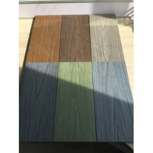 Environmental Friendly WPC Deck Flooring For Prefab Pergolla High Impact