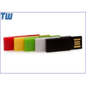Durable Plastic Paper Clip Customized 2GB USB Memory Stick Flash Drive