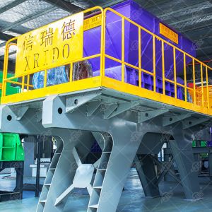 China Waste Aluminum Shredder Steel Scrap Car Shell Shredder Machine on sale