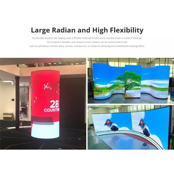 Commercial Smart Rollable Flexible Video Screen High Resolution