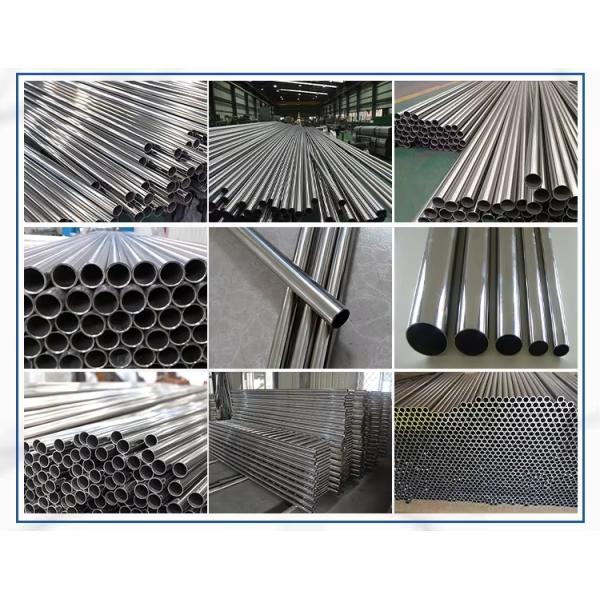 ERW ASTM 304L 301 316 321307 Stainless Steel Pipe Round Construction SS Seamless Pipe Brushed Stainless Steel Tube