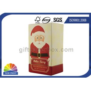 Christmas Design Luxury Rigid Gift Box / Cardboard Gift Boxes Custom Printed
