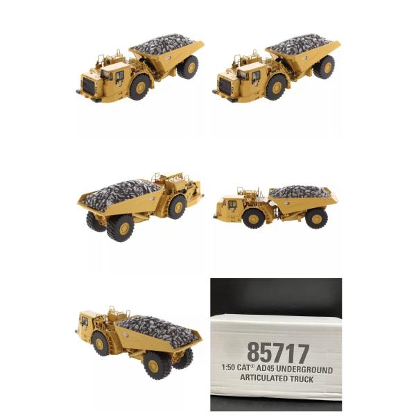 Diecast Masters 1:50 Scale Underground Articulated Truck Model 85717 Construction Vehicle