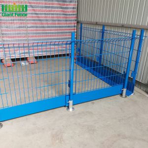 Temporary Fall Prevention Reinforced 1.15x2.6m Edge Protection Fence Powder