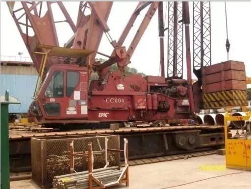 Buy 250ton used manitowoc crawler crane M250 with good condition at wholesale prices