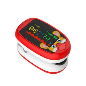 AAA Batteries Powered ABS Fingertip Pulse Oximeter With Lanyard