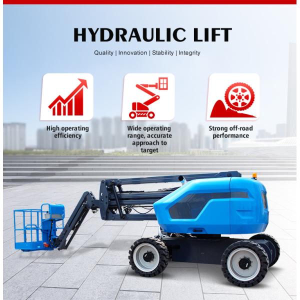High Quality Hydraulic Lift Table Self Propelled Lifting Platform Telescopic Boom Lift Aerial Work Platform