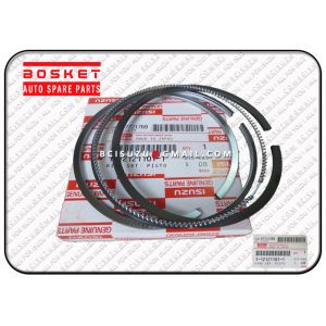 FSR12 6BG1 Isuzu Engine Parts 1121211012 Standard Piston Ring Set