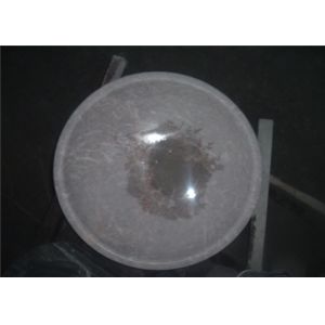 Red Agate Marble Bathroom Sink , Stone Bowl Basin Beautiful Appearance