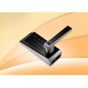 Zinc Alloy 30mm Weatherproof Thumb Finger Biometric Door Lock