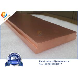Copper Plate Sputtering Target Ultra High Purity 99.999%, 99.9999%