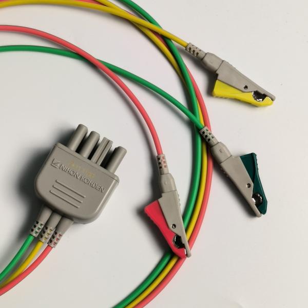 Durable Medical Device Consumables NIHON KOHDEN Electrode Lead (3) K911 BR-903P