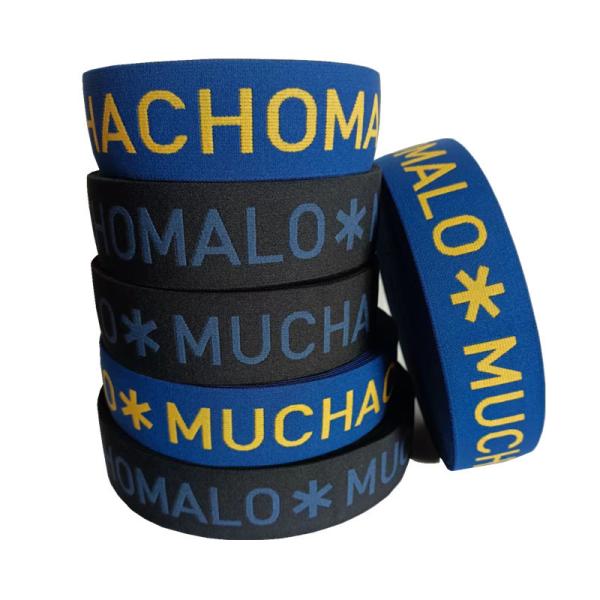 Buy Nylon Rubber Jacquard Elastic Band 50m Jacquard Elastic Waistband at wholesale prices