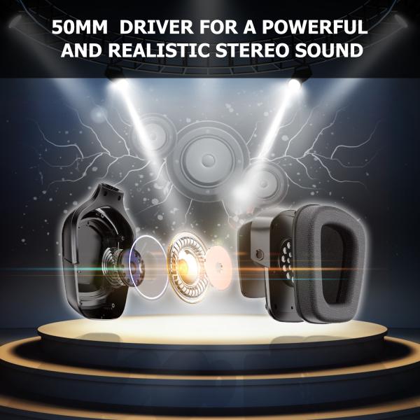 ONIKUMA k20 Wired Stereo Gaming Headset Gamer Headphones for PS4