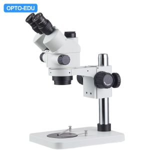 Quality Trinocular Stereo Optical Microscope With Optional Eyepieces / Auxiliary Objectives for sale