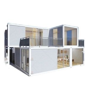Zontop Modern Living 40ft Luxury Flat Pack China Prefab Homes Bolt  Prefabricated Expandable Container House
