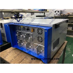 10 Bands 3G 4G WIFI VHF UHF 500m 1000W High Power Phone Jammer