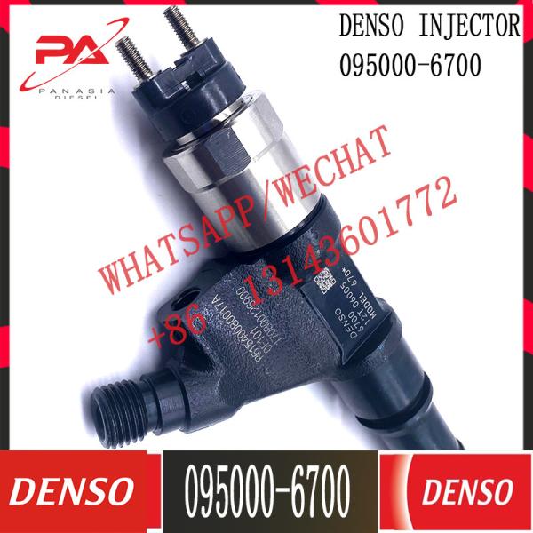 Diesel Common Rail Fuel Injector 095000-6700 095000-6701 9709500-670 0950006700 0950006701 for HOWO VG1540080017A