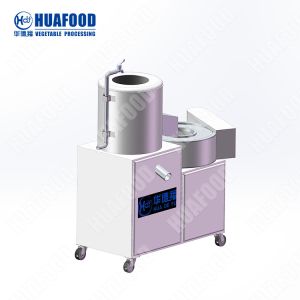 Electrolysis China French Fries Washing Peeling Automatic Potatoes Cutting