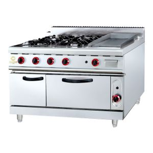 China Professional Gas Powered Restaurant Cooking Equipment in Stainless Steel on sale