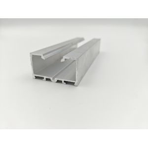 Architectural Polished Aluminium Profile , Custom Aluminium Extrusion 6063