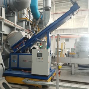 High Efficiency Rotary Inert Degasser For Molten Aluminum