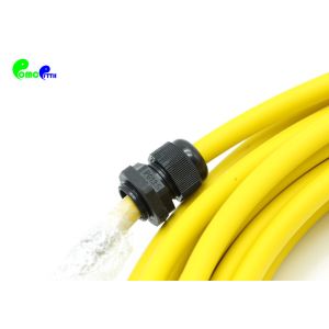 24F LC UPC SM Optical Patch Cord Pre - Terminated With Gland Head LSZH Jacket