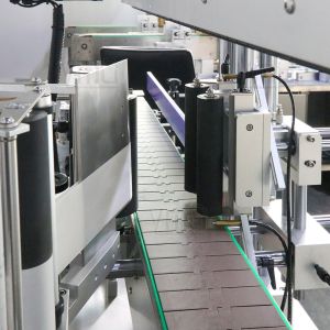 Automatic Square Canister Jar Single Side Label Applicator Round And Flat Bottle