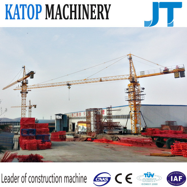 Buy High work low cost QTZ80-5613 8t load tower crane for building use at wholesale prices