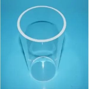 U Shaped Customized Transparent Quartz Glass Tubes Professional Cutting Services